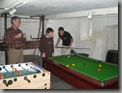 Table football and pool, many an enjoyable afternoon spent here once we found it!