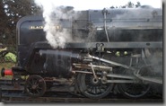 The Black Prince steam locomotive
